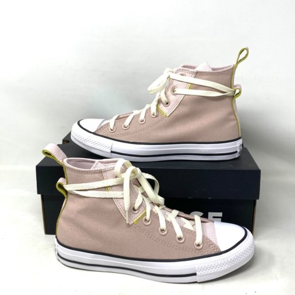 Converse Ctas High Top Casual Sneakers Women's Skate Stone Mauve Canvas A05064F - Picture 6 of 11